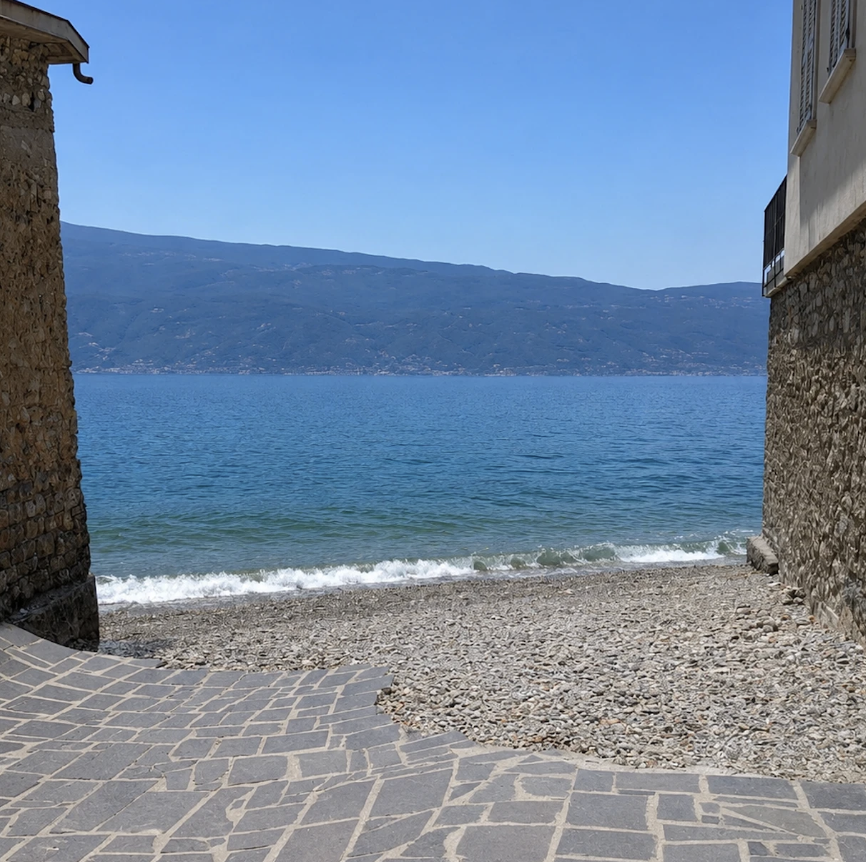 Badezugang Gargnano